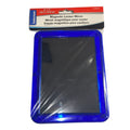 Selectum Magnetic Locker Mirror – Blue Frame, 5" x 7"