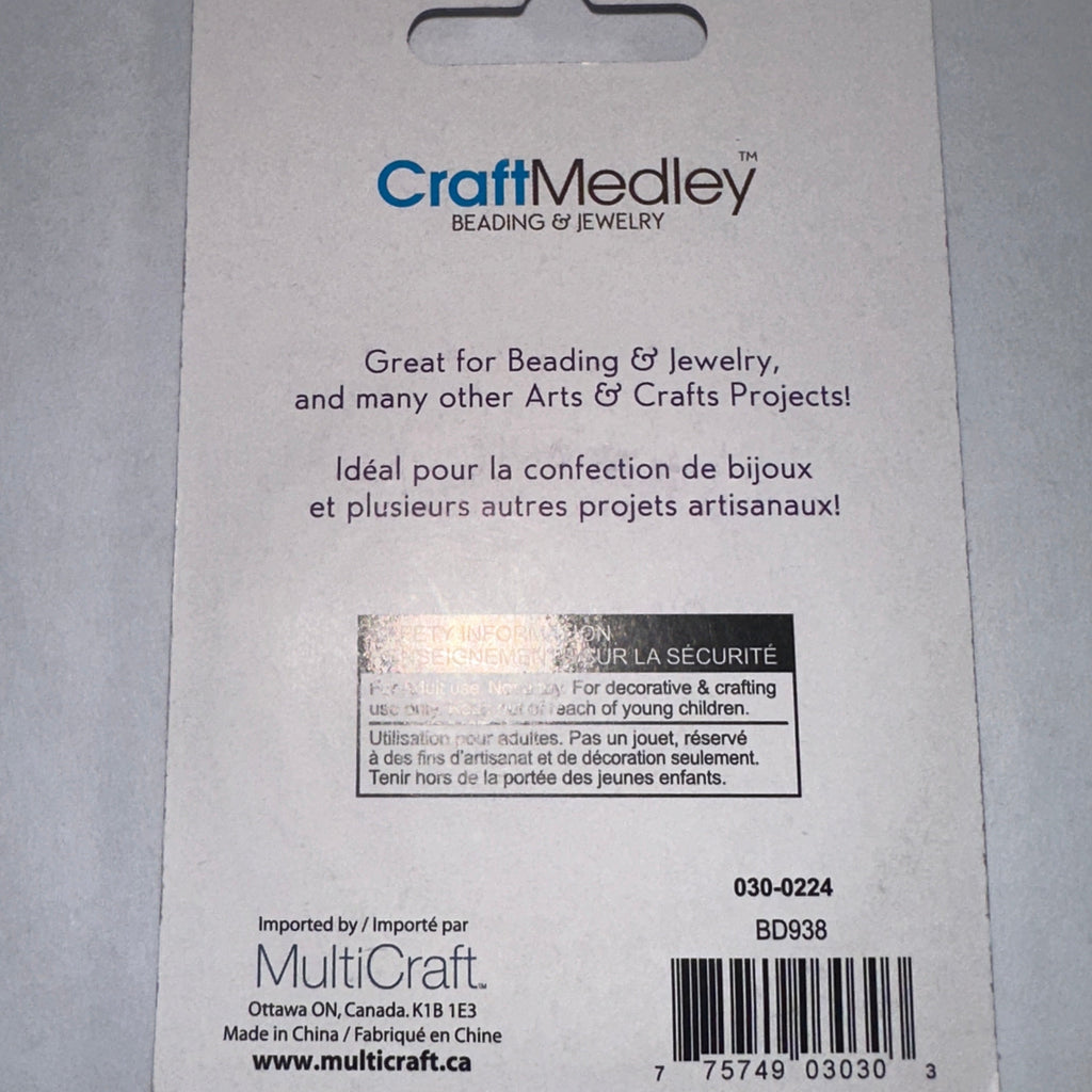 CraftMedley Clear Nylon Beading & Jewelry Cord – 8 lb Test, 25 yd (22.9 m) – additional view