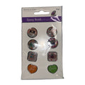 Forever in Time Epoxy Brads – "Smile!" Camera Theme, 8 pc – product photo