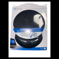 Elink Mouse Pad with Foam Wrist Rest – Ergonomic, Black (MP-430)