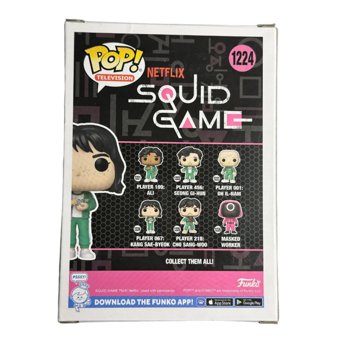 Funko Pop! Squid Game – Player 067 Kang Sae-byeok #1224 ( CA69991)
