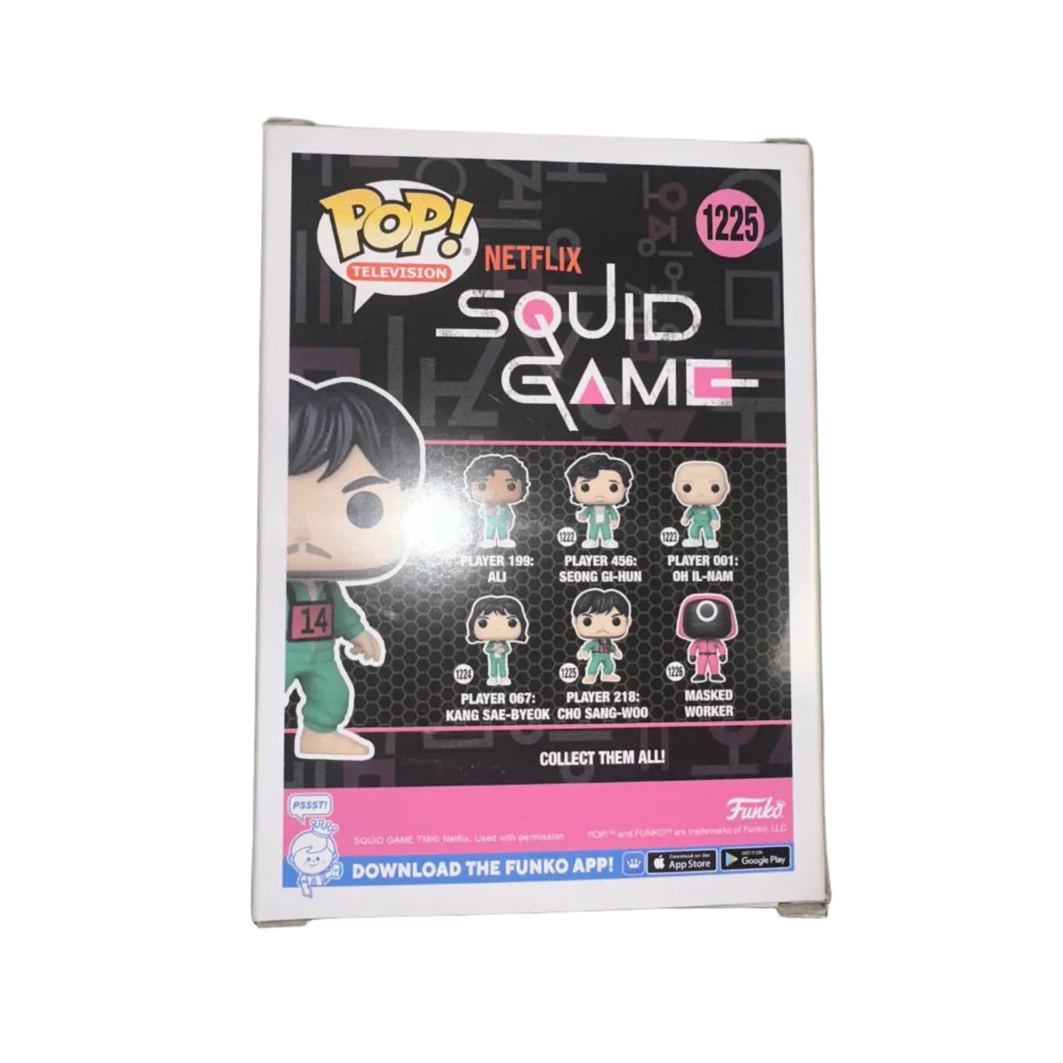 Funko Pop! Squid Game – Player 001 Oh Il-nam #1223 ( CA69991)