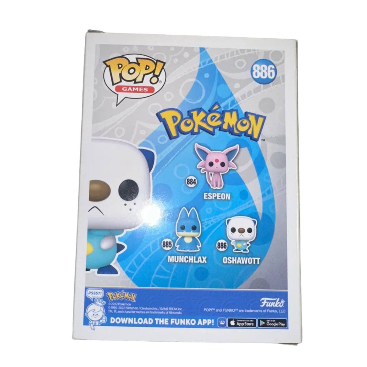 Funko Pop! Pokémon – Oshawott #886 ( CA69991)
