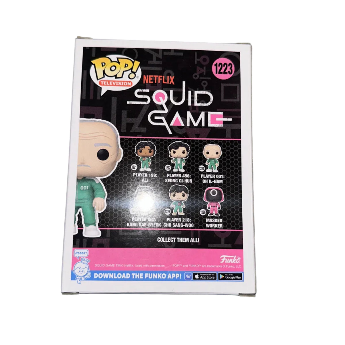Funko Pop! Squid Game – Player 218 Cho Sang-woo #1225 ( CA69991)