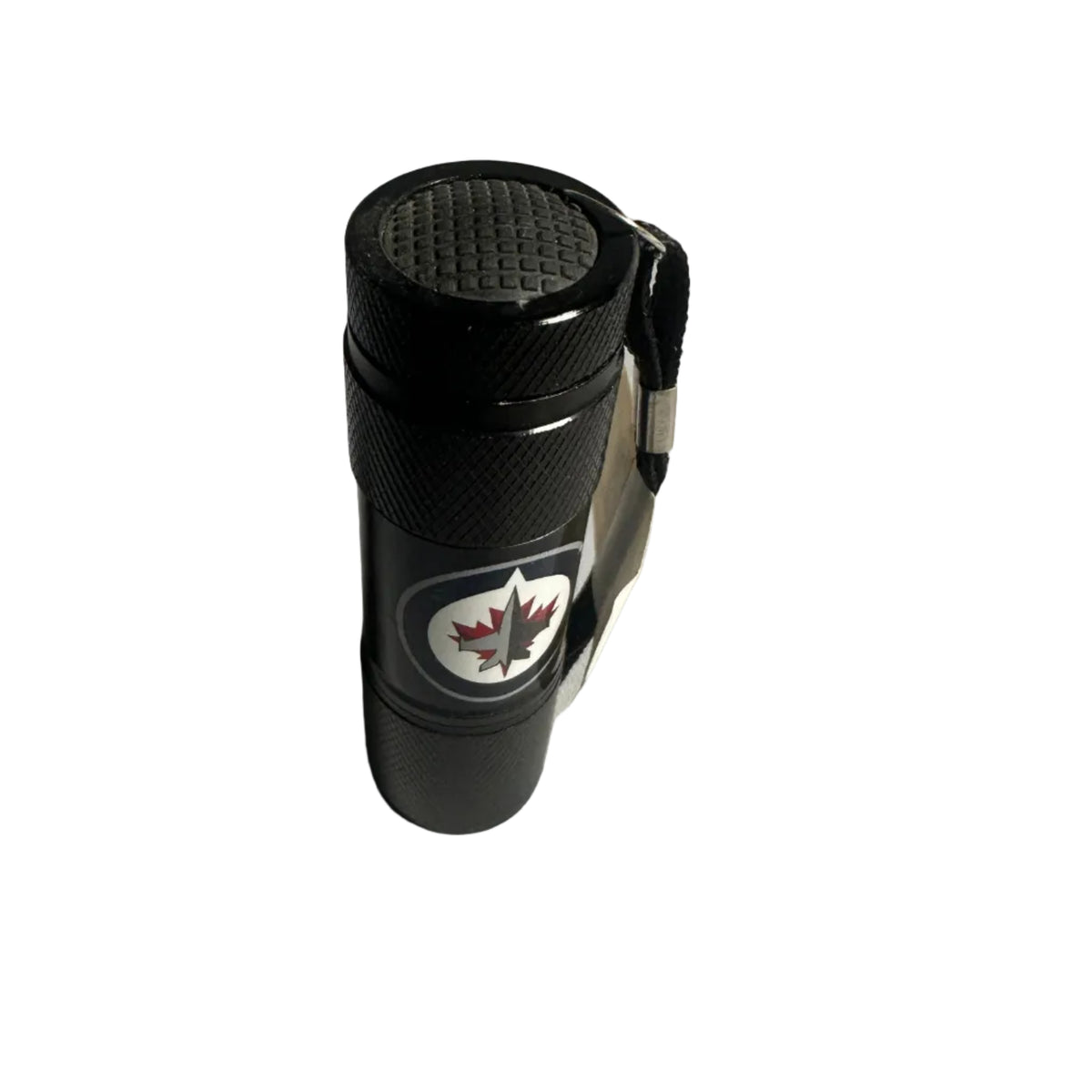 Winnipeg Jets Mini Flashlight with Wrist Strap – Black