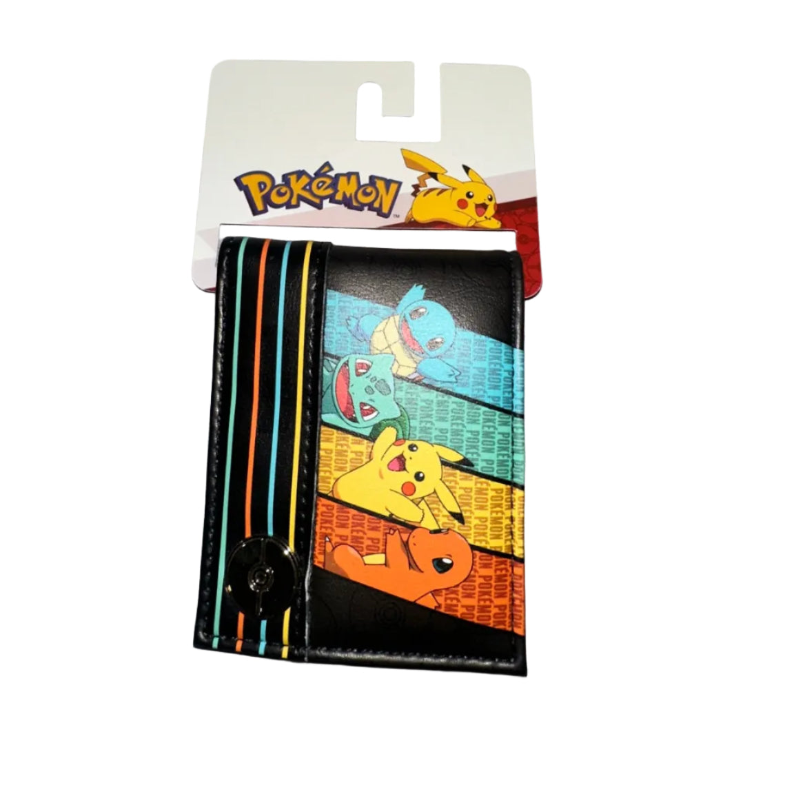 Bioworld Pokémon character bifold wallet front