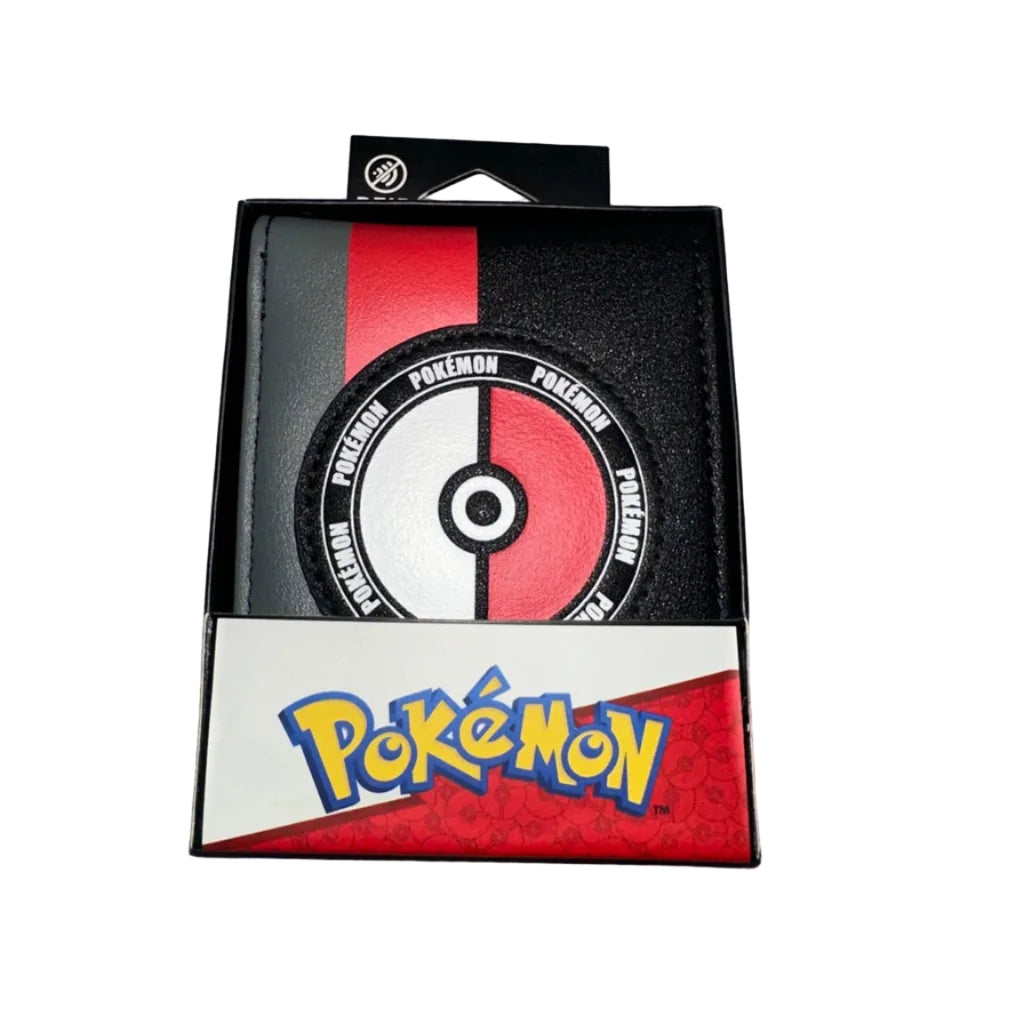 Bioworld Pokémon Poké Ball bifold wallet front