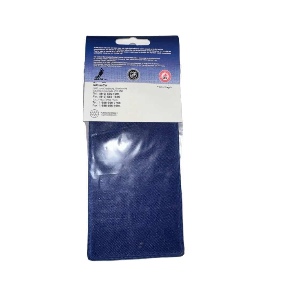 Toronto Maple Leafs InGlasCo stitch banner back