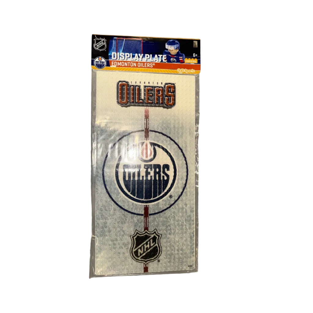 Edmonton Oilers OYO Sports NHL display plate front
