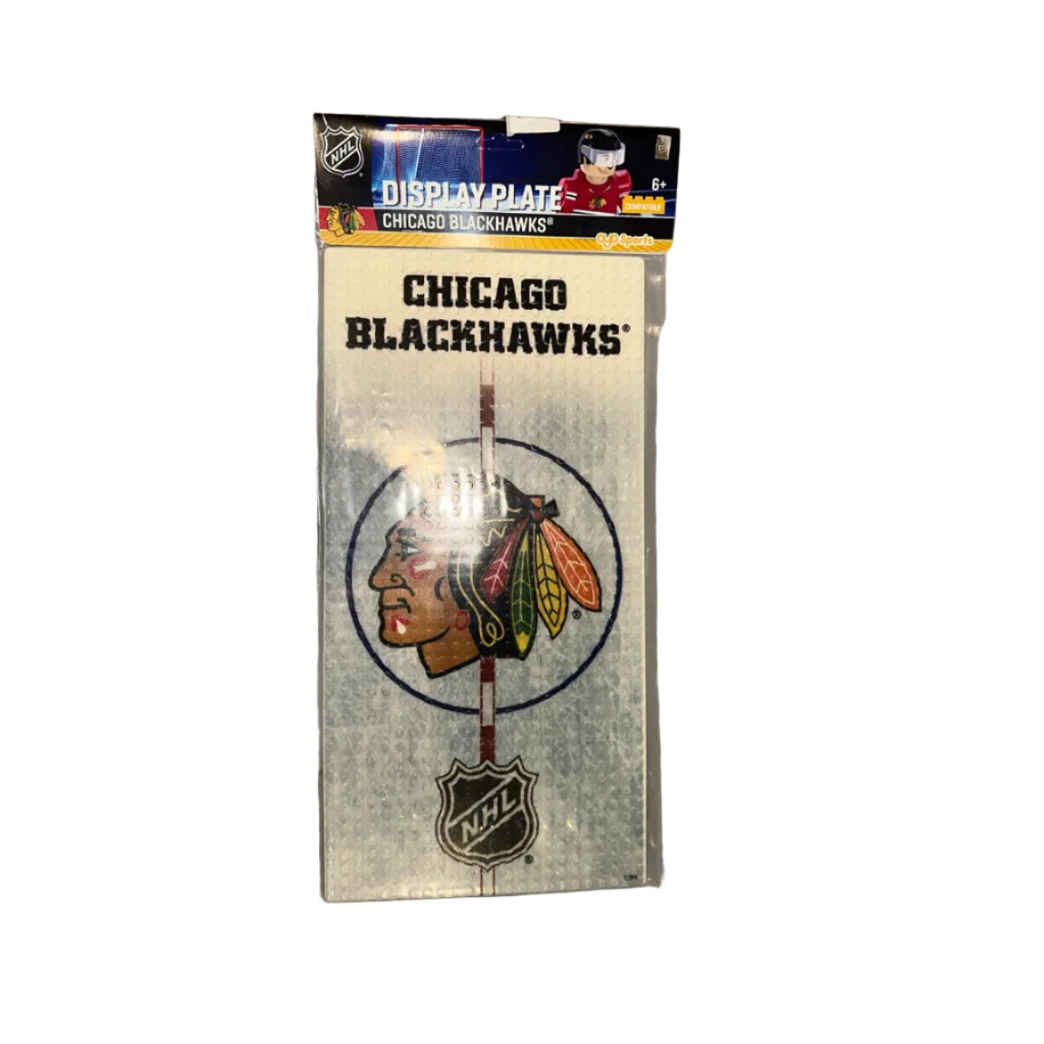 Chicago Blackhawks OYO Sports NHL display plate front