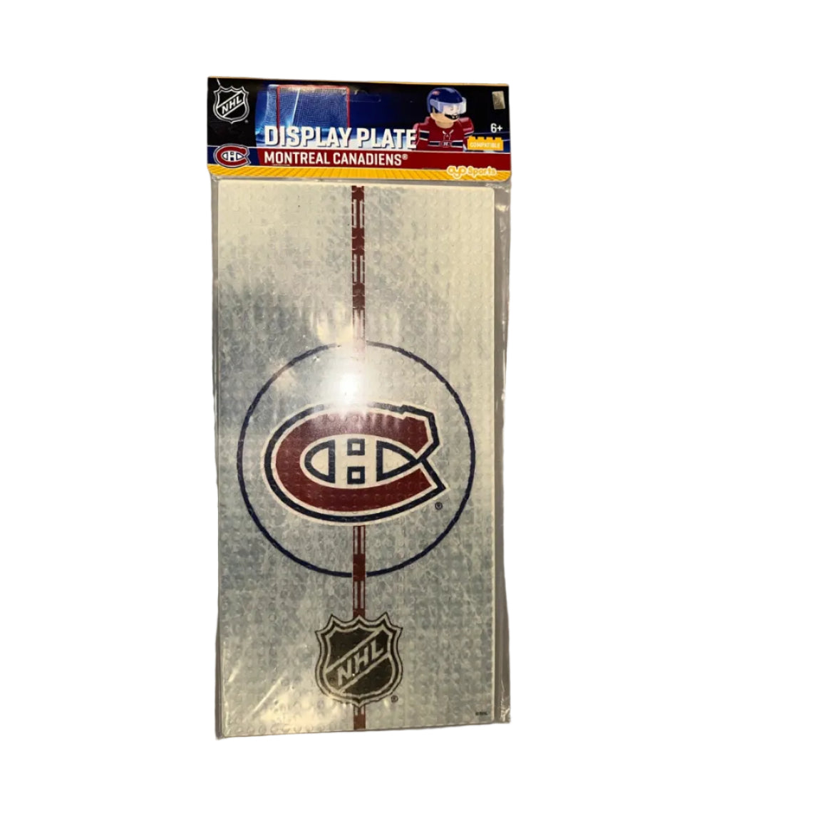 Montreal Canadiens OYO Sports NHL display plate front