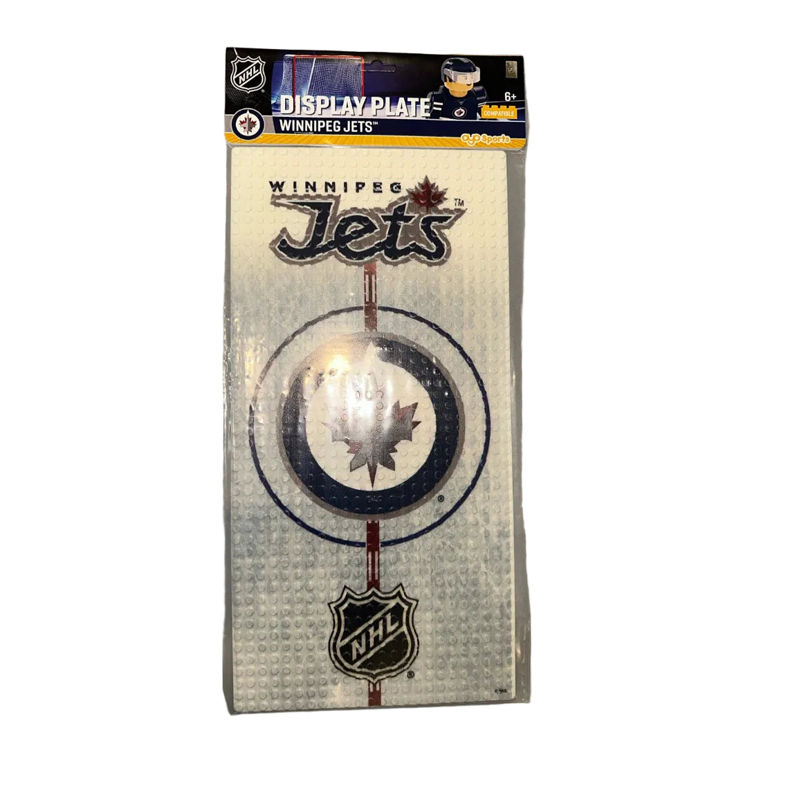 Winnipeg Jets OYO Sports NHL display plate front