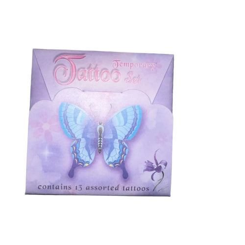 13 butterfly tattoos front packaging
