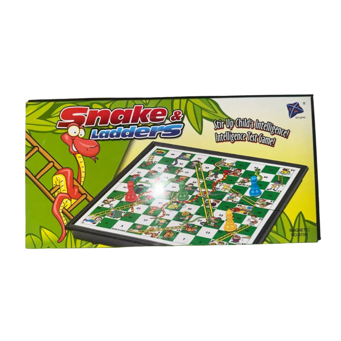 Magnetic Snakes and Ladders front box