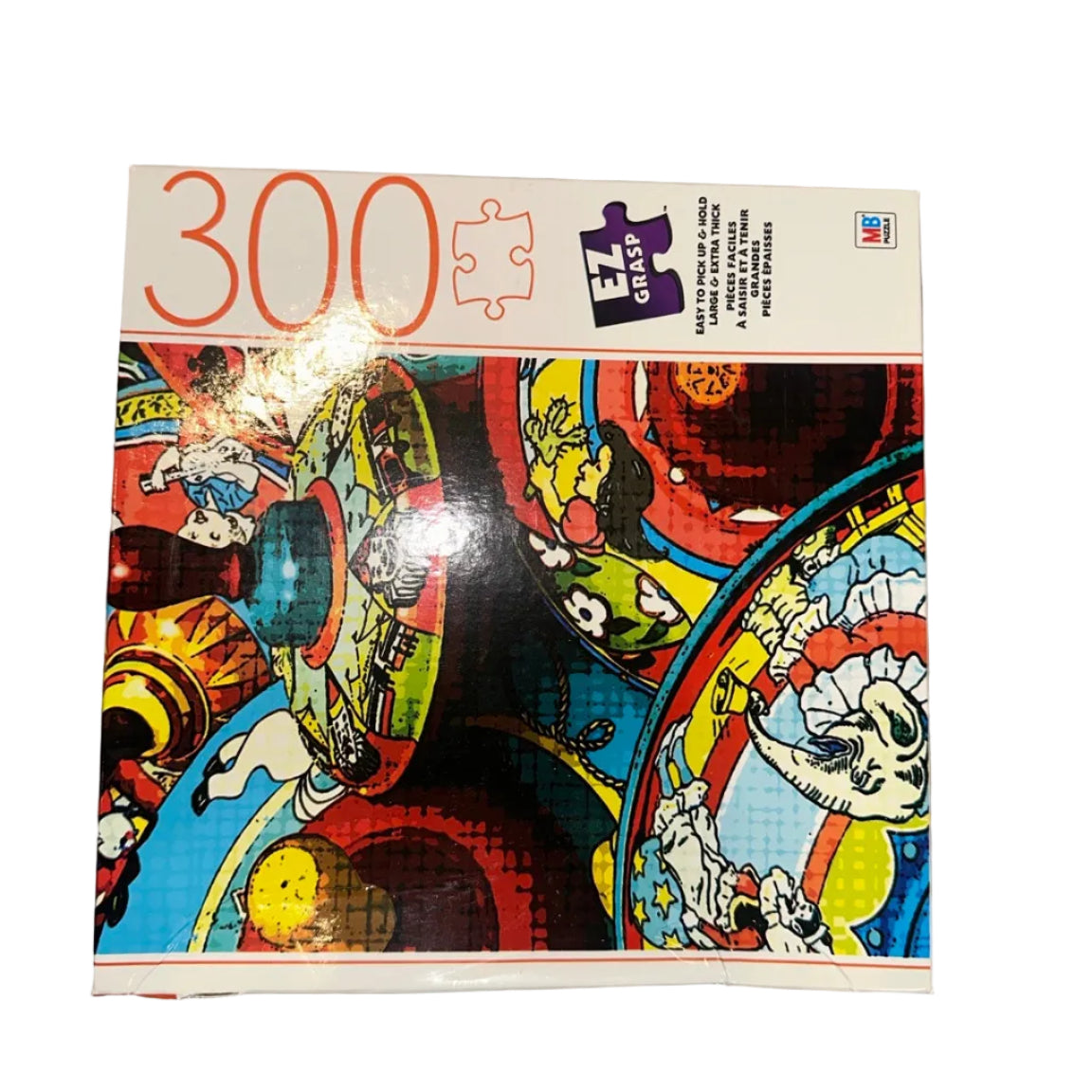 MB Tiny Toy Tops 300 piece puzzle front