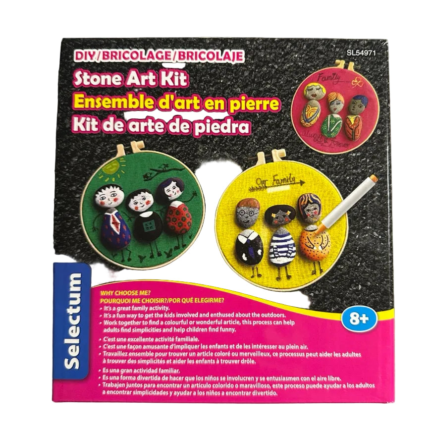 Selectum Stone Art Kit front packaging