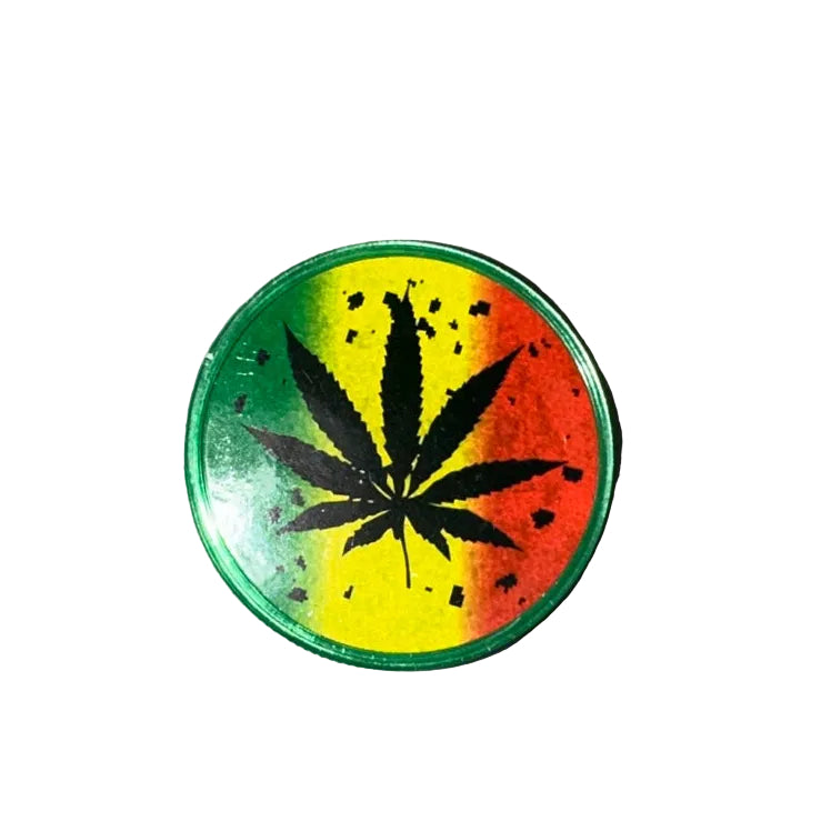 Green leaf grinder design