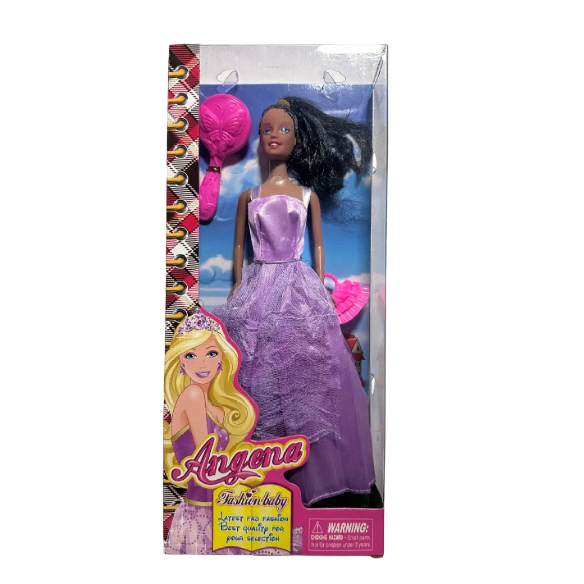 Angena purple doll alternate view