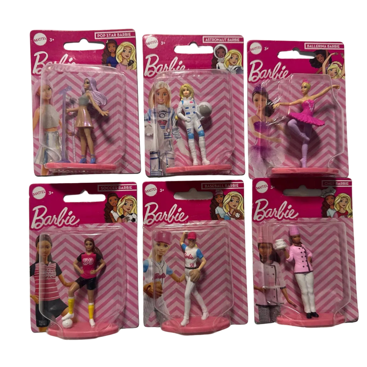 Mattel Barbie Mini Career & Performance Figures – Choose Your Style