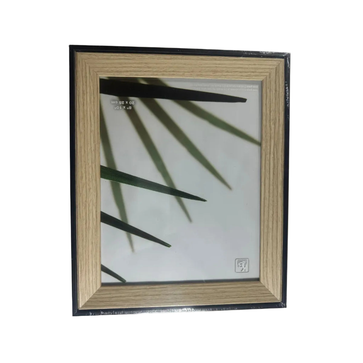 Kiera Grace Black & Natural Wood-Look Picture Frame – 8 × 10 in, PH4131-3