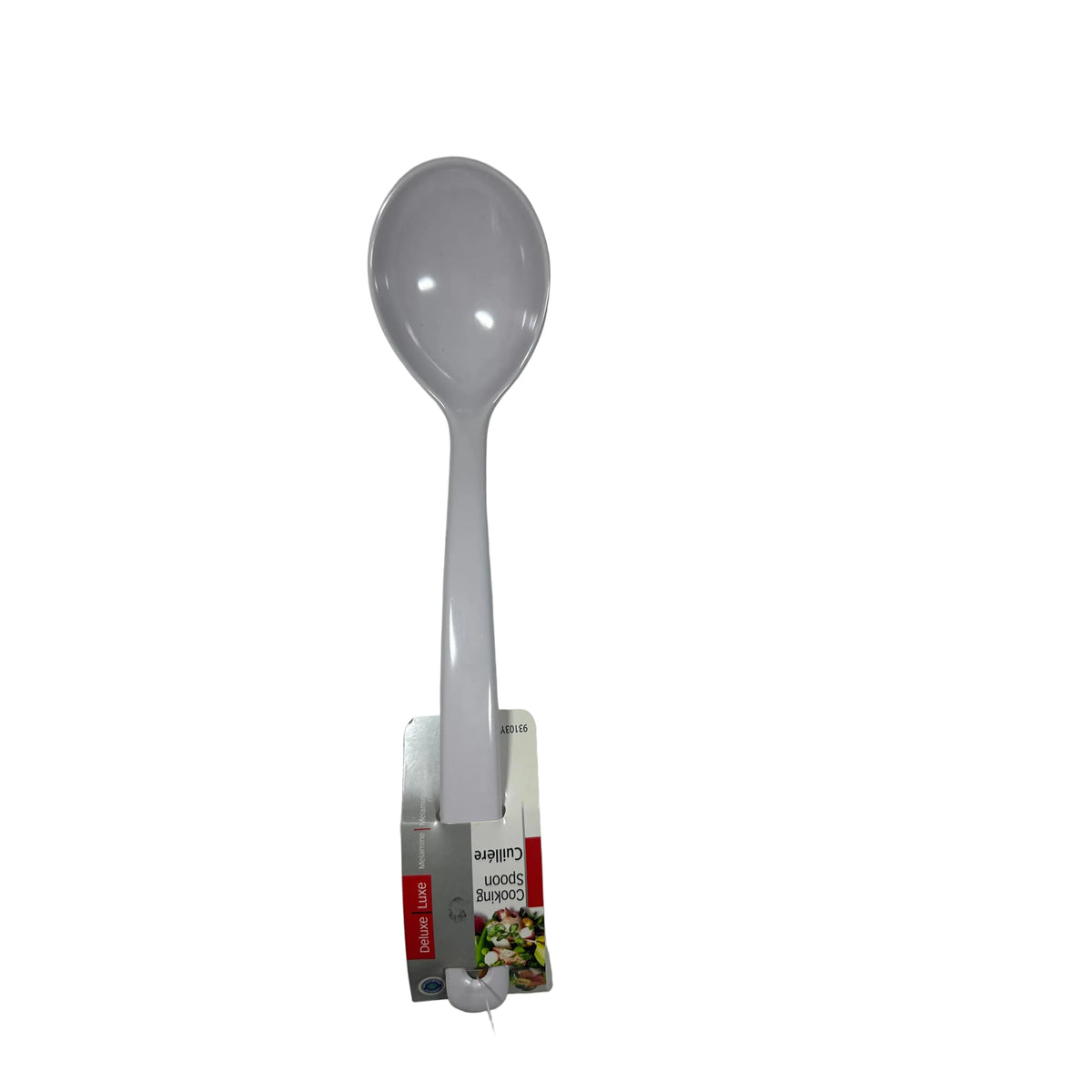 Deluxe Luxe Melamine Cooking Spoon – White