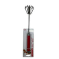 Handheld Stainless Steel Whisk – Red Handle