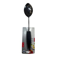 Kitchen Serving Spoon – Stainless Steel Head, Black Handle