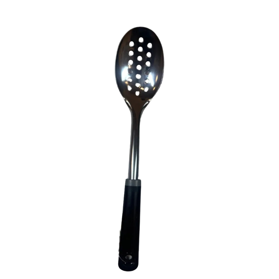 Today's Kitchen Deluxe Stainless Steel Slotted Spoon – Black Handle