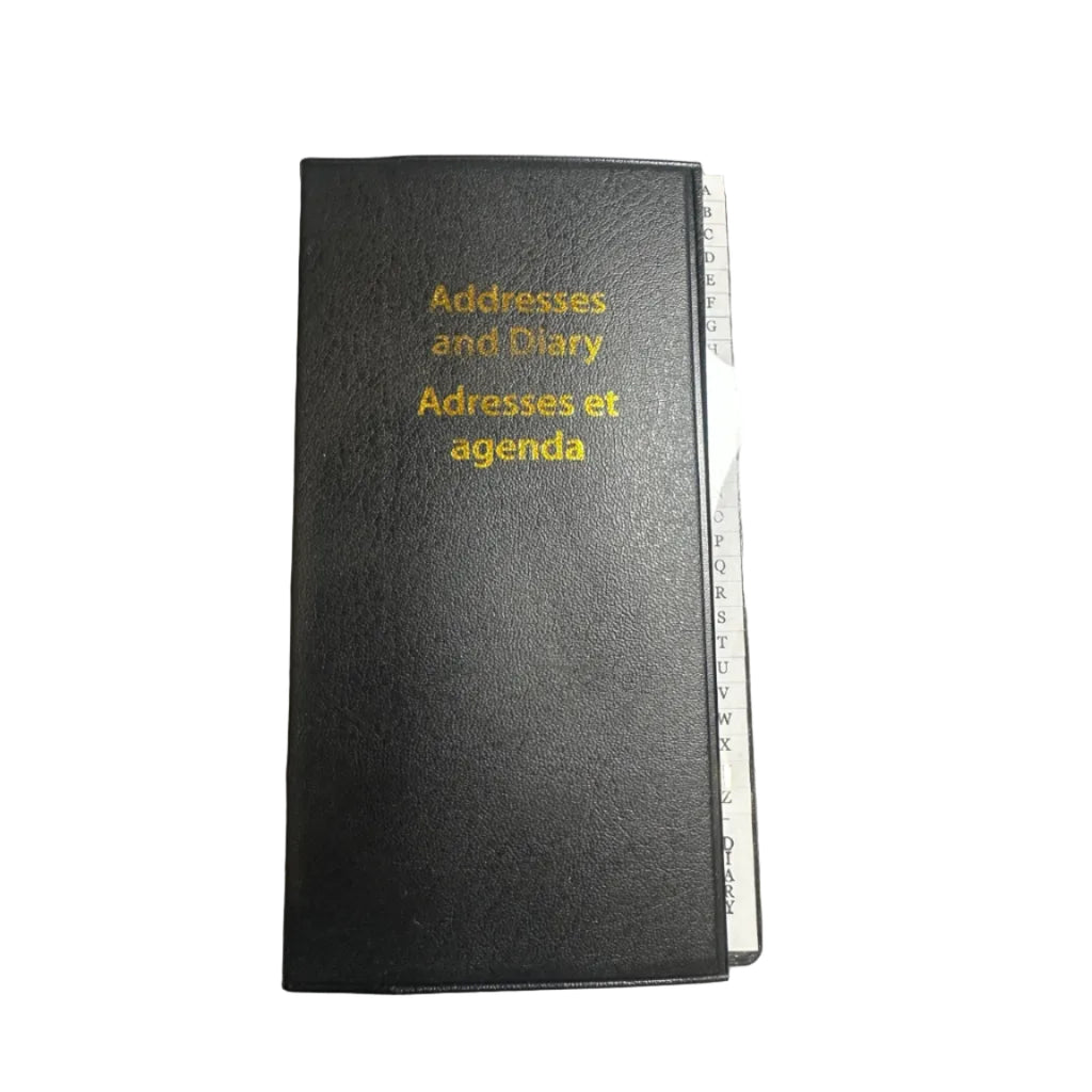 Selectum Addresses and Diary black cover