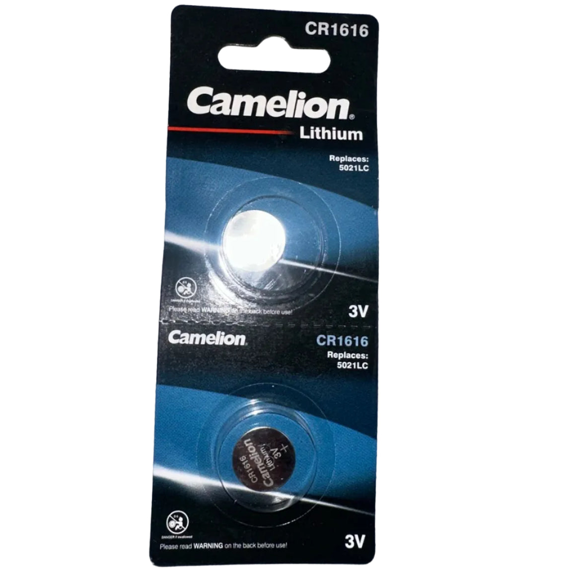 Camelion CR1616 battery front