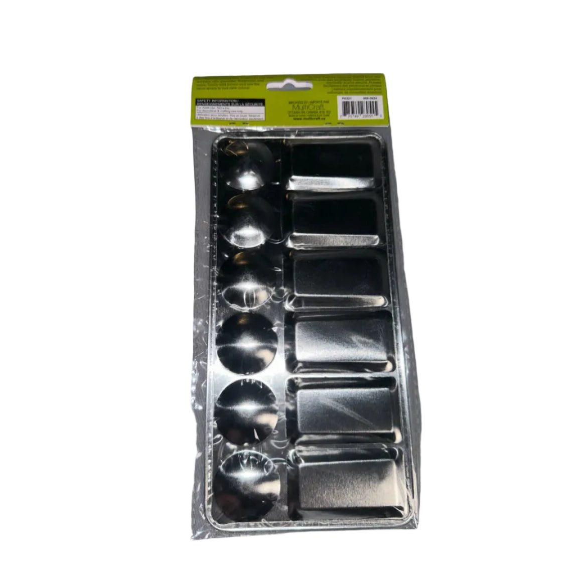 Color Factory Metal Artist Palette 12 Wells - back and barcode