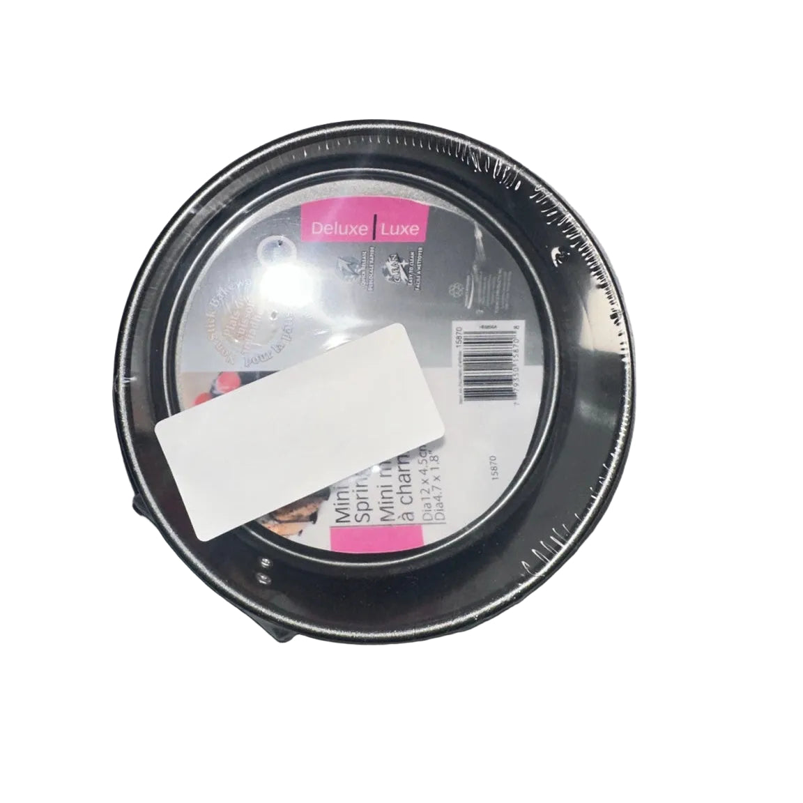 Deluxe Luxe Mini Springform Pan front packaging
