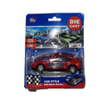 Speed Racer red die cast car packaging 6008