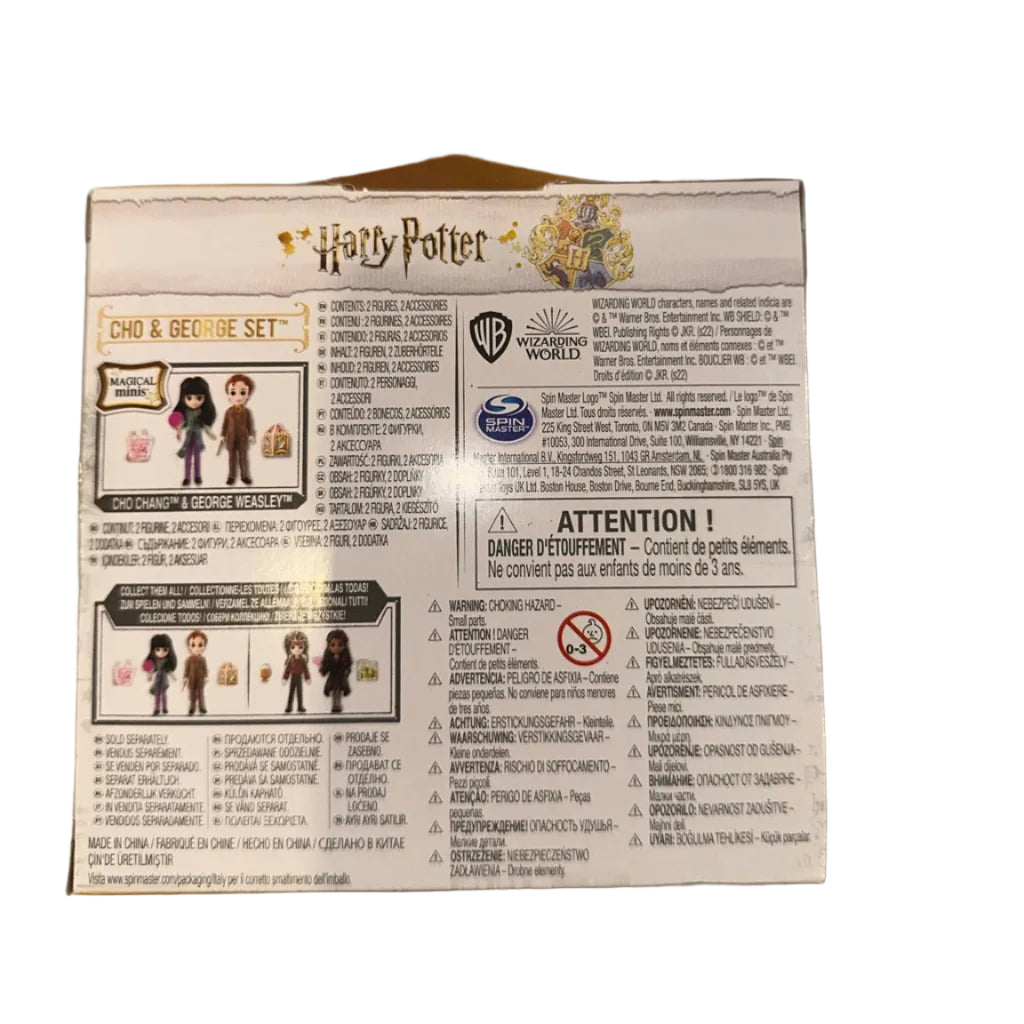 Harry Potter Magical Minis – Cho Chang & George Weasley Figure Set