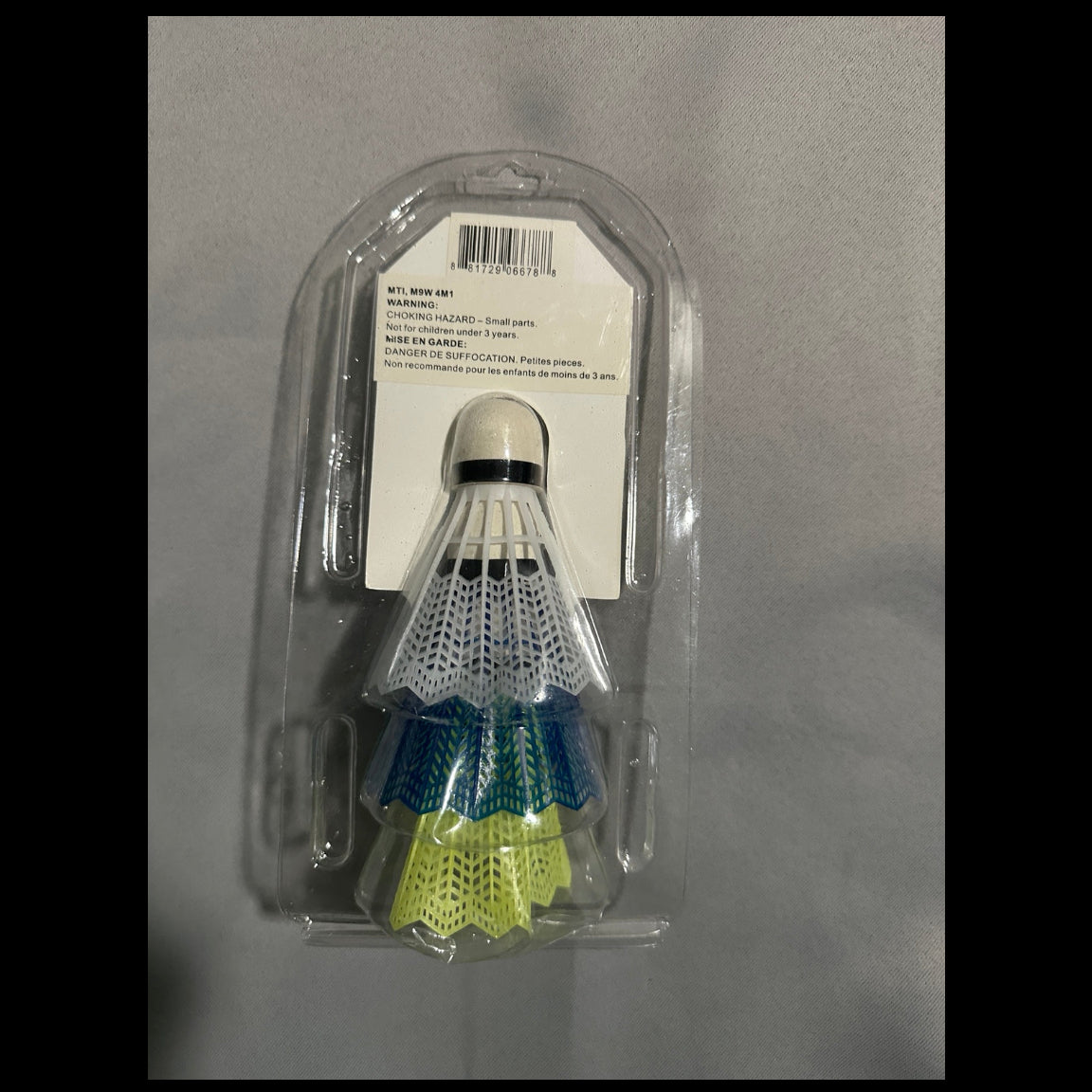 REGAIL Sport Series Mini Sport Badminton Birdies – 3 Pack product photo