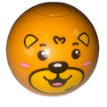 Orange bear design