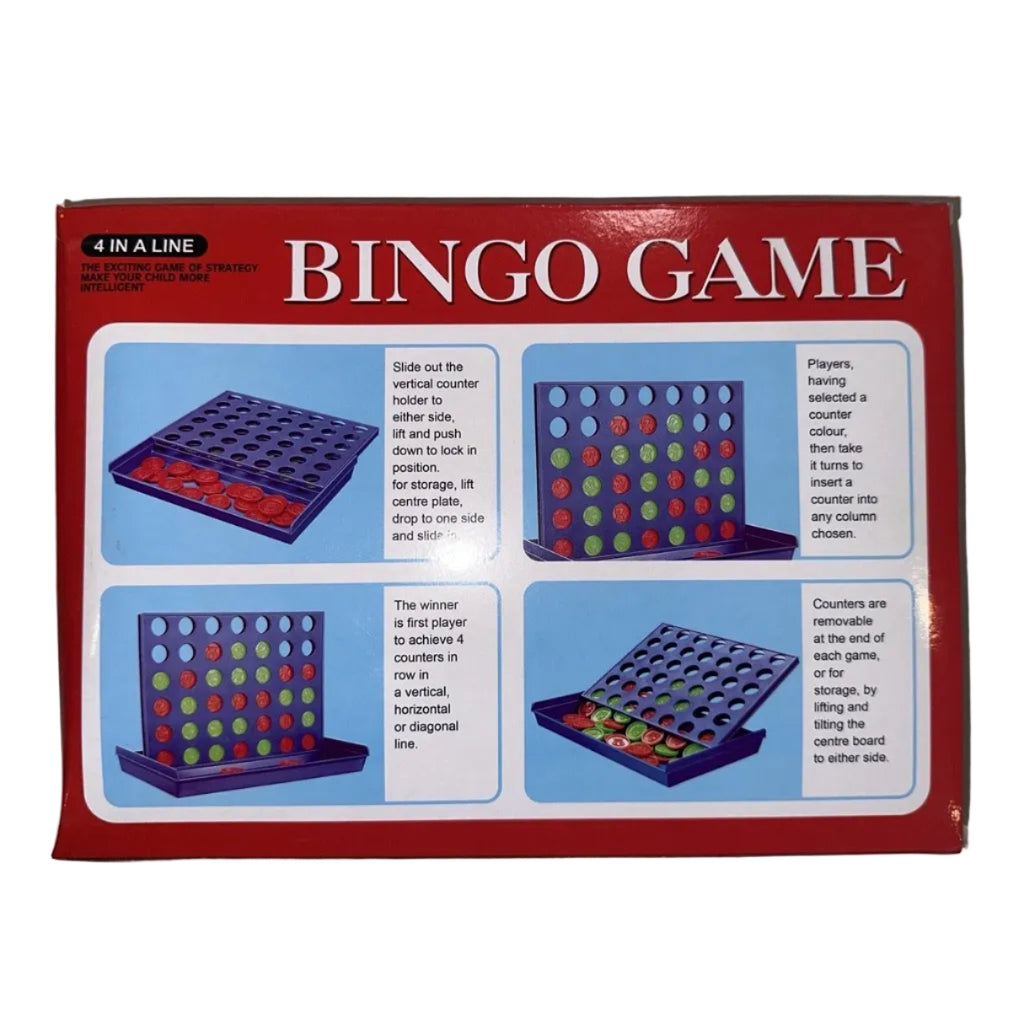 Back packaging photograph of board game