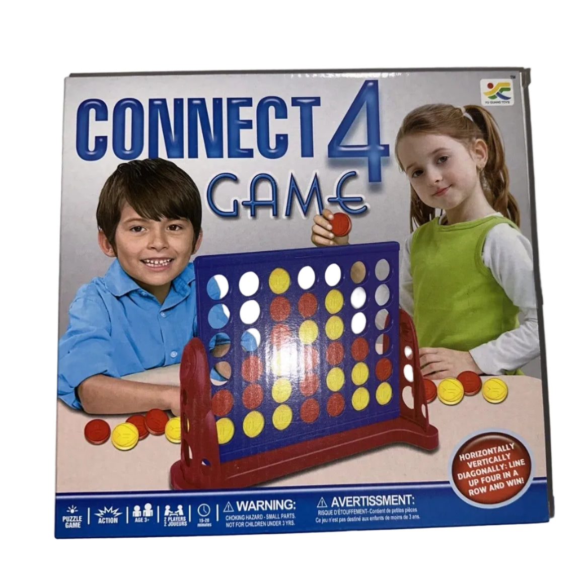 Front packaging photograph of board game