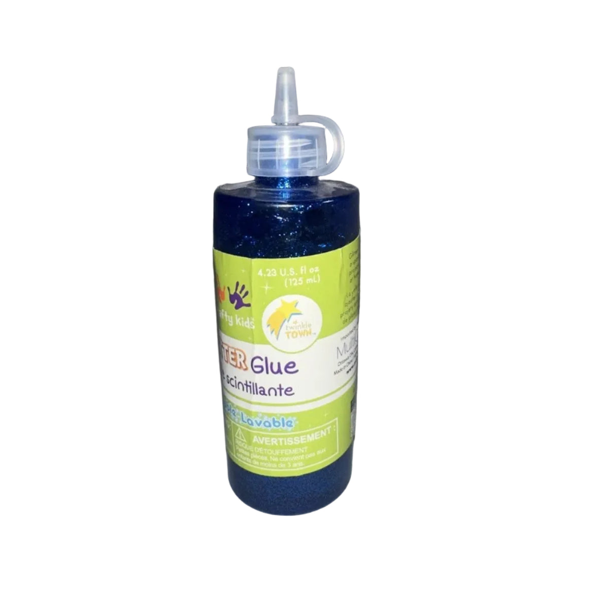 Krafty Kids 125 mL glitter glue blue