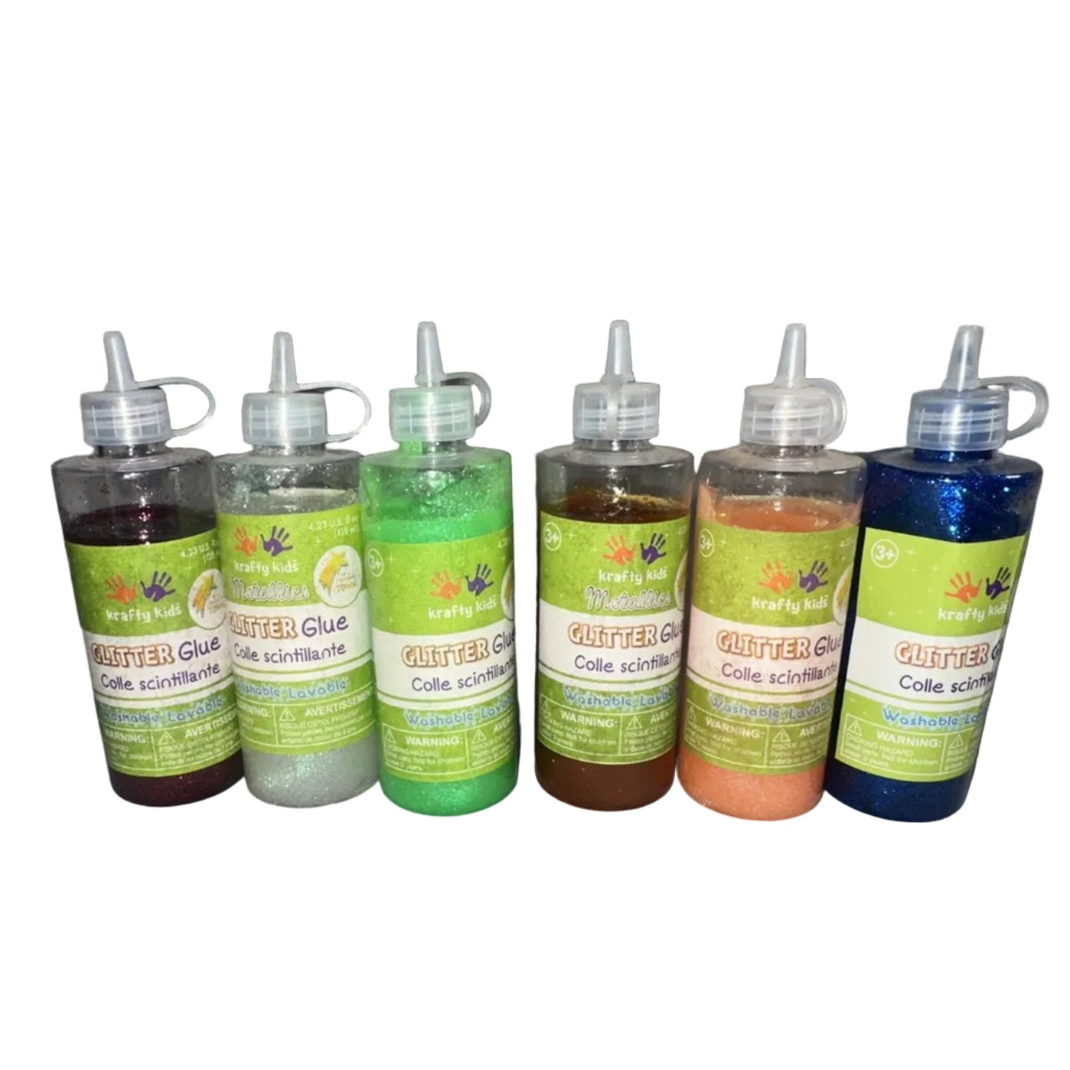 Krafty Kids 125 mL glitter glue group