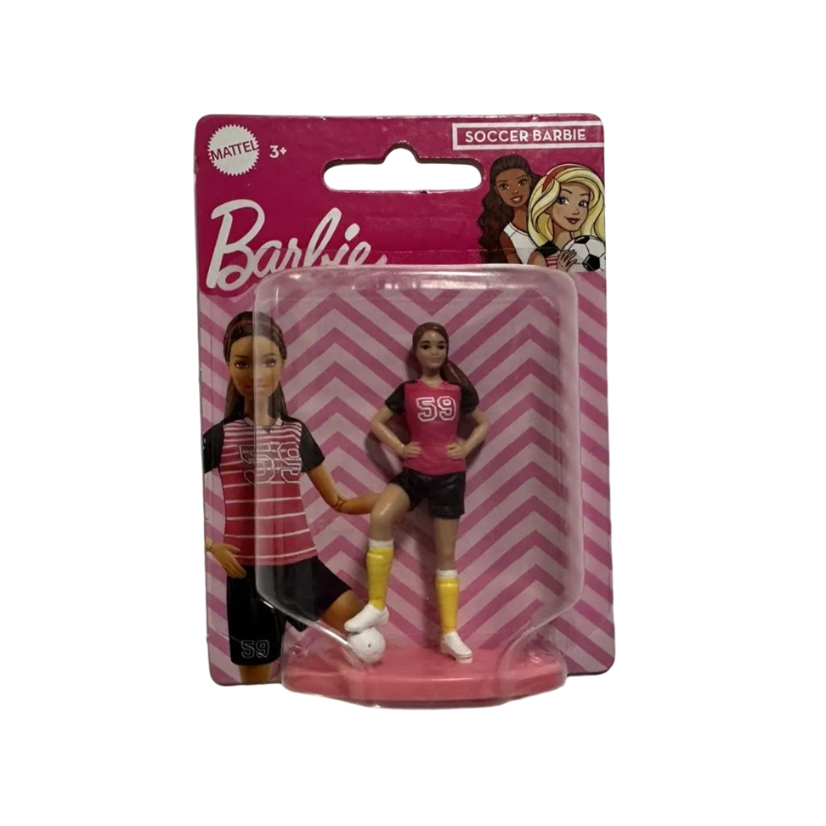 Barbie mini figure Soccer original package