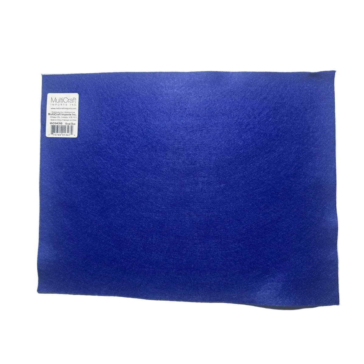 MultiCraft felt Royal Blue sheet