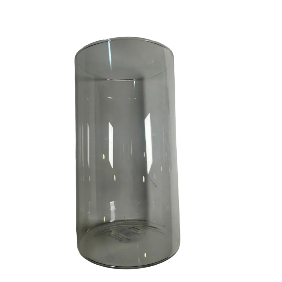 Clear Glass Cylinder Vase – 6.6 in. (17 cm) Diameter – Item 077440 – photo 1