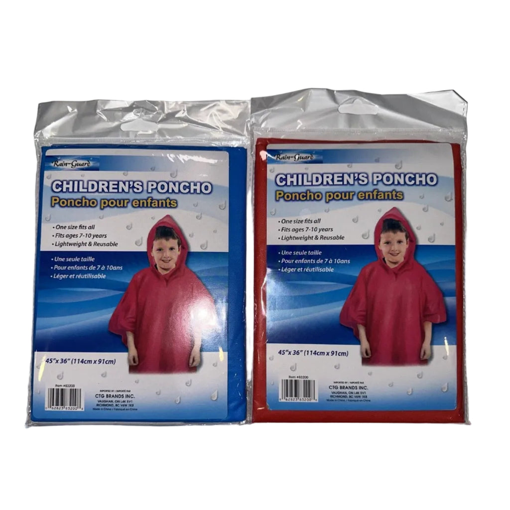 Rain-Guard children's poncho package photograph 6050
