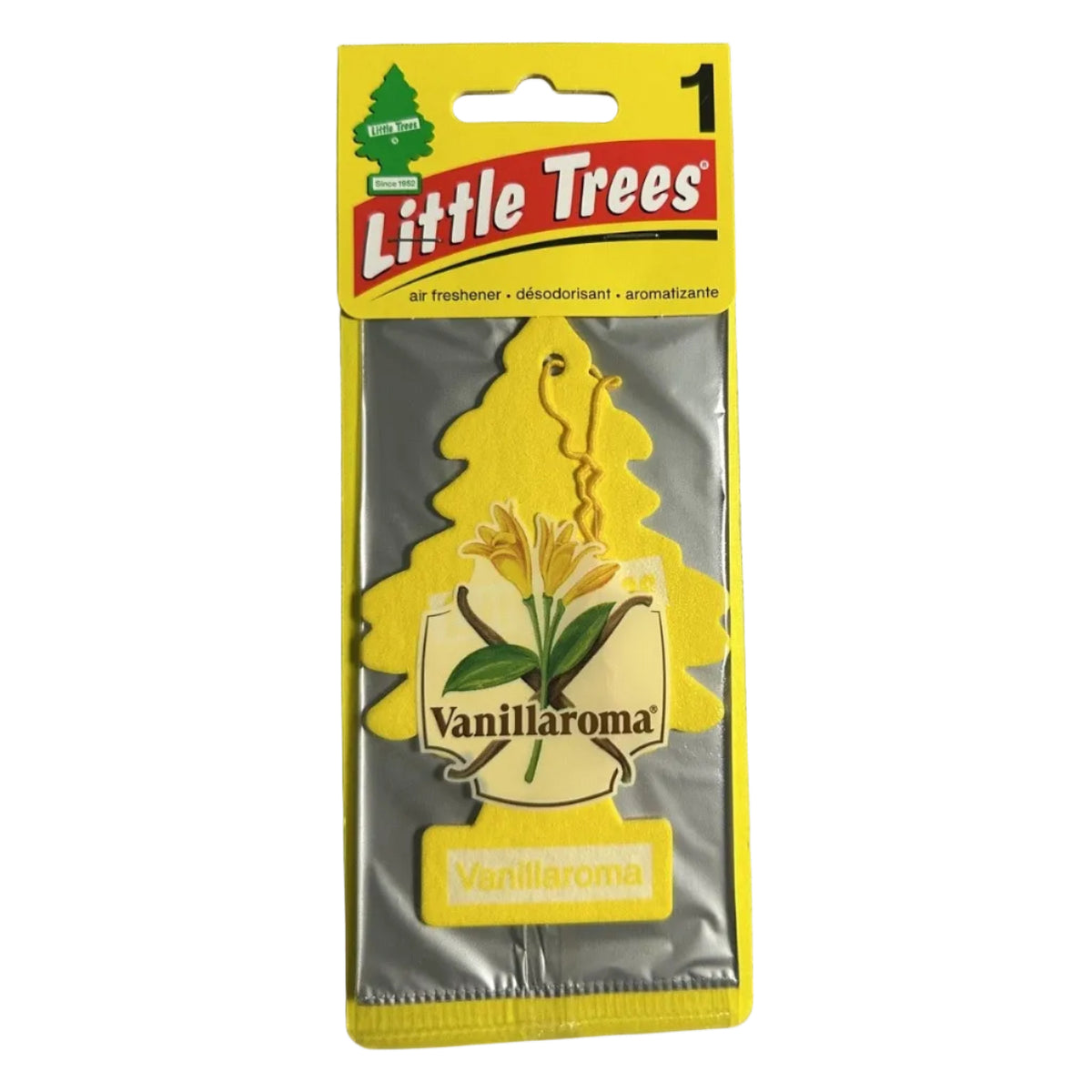 Little Trees Vanillaroma 1-pack front packaging