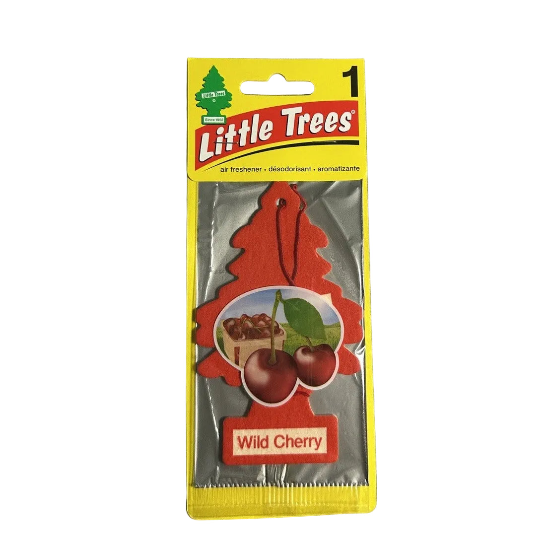 Little Trees Wild Cherry 1-pack front packaging