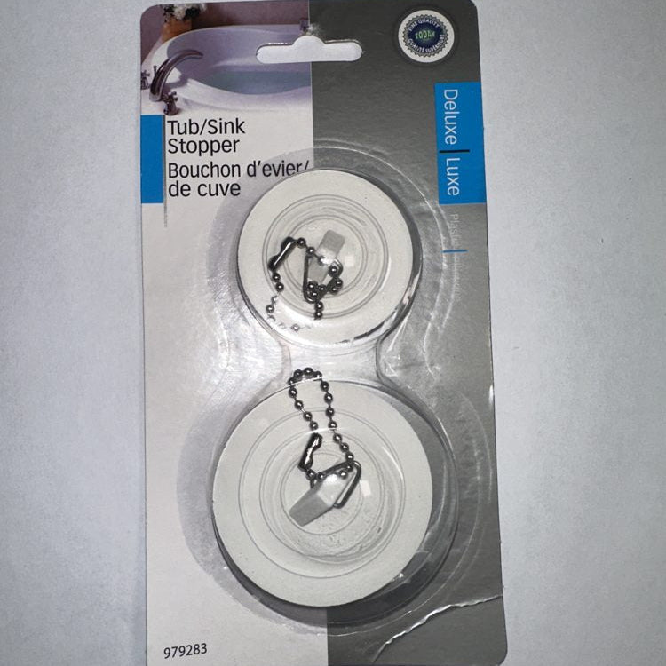Today’s Kitchen Deluxe Tub/Sink Stoppers – 2 Pieces