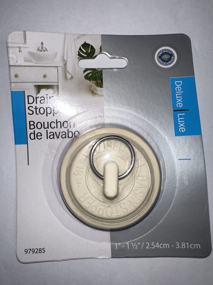 Today’s Kitchen Universal Drain Stopper – 1–1½ in