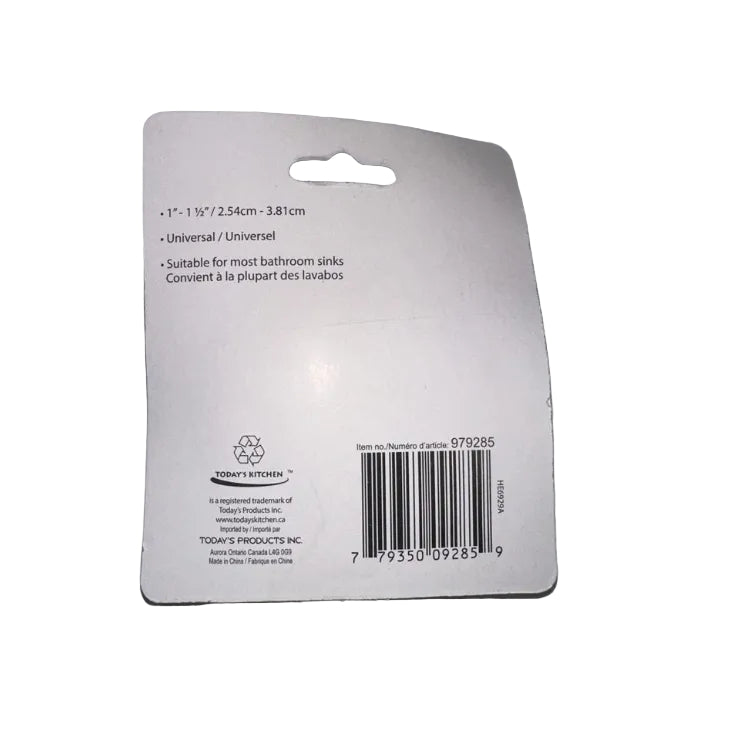 Today’s Kitchen Universal Drain Stopper – 1–1½ in