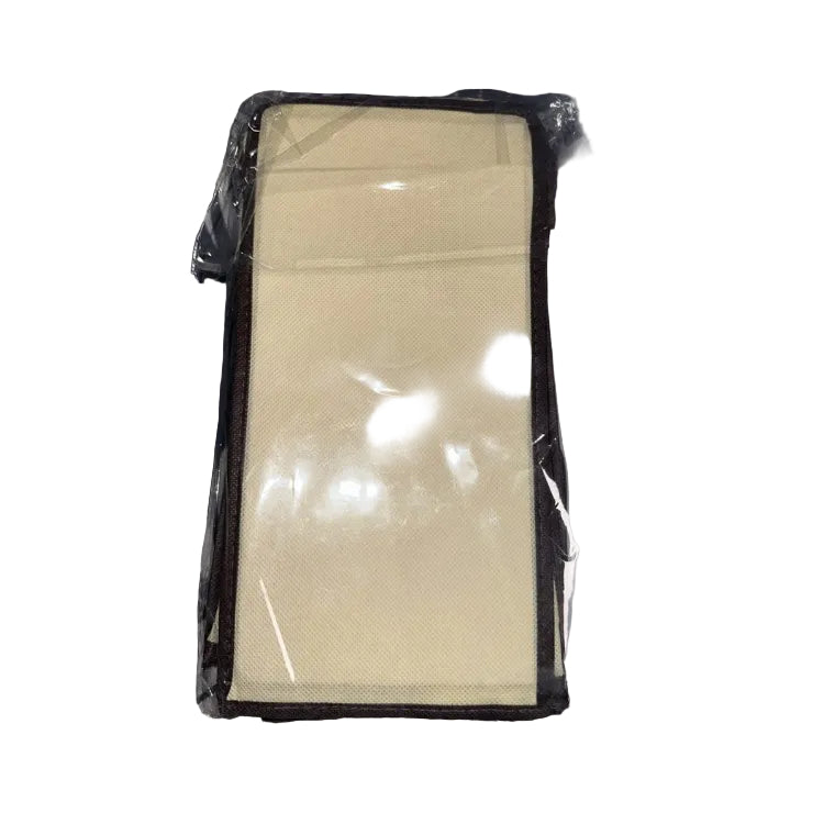 Hanging Shoe Organizer – Beige, 15 × 30 × 120 cm